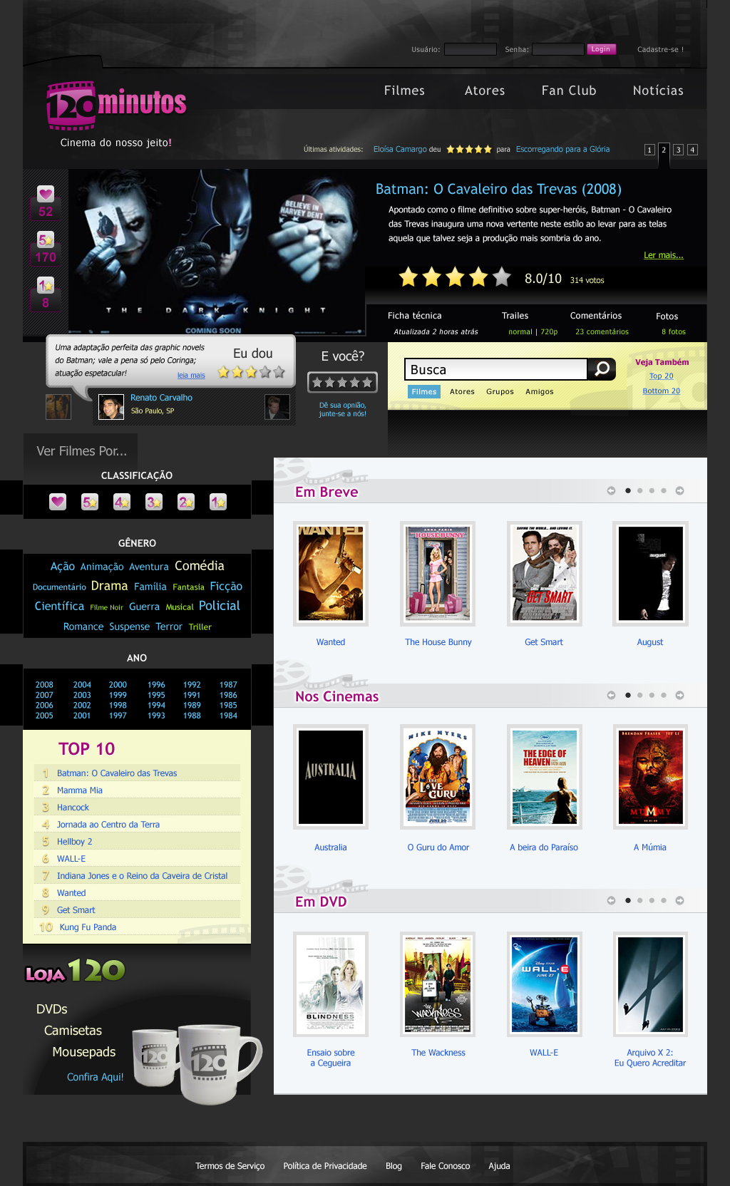 120 Minutos site home version 1