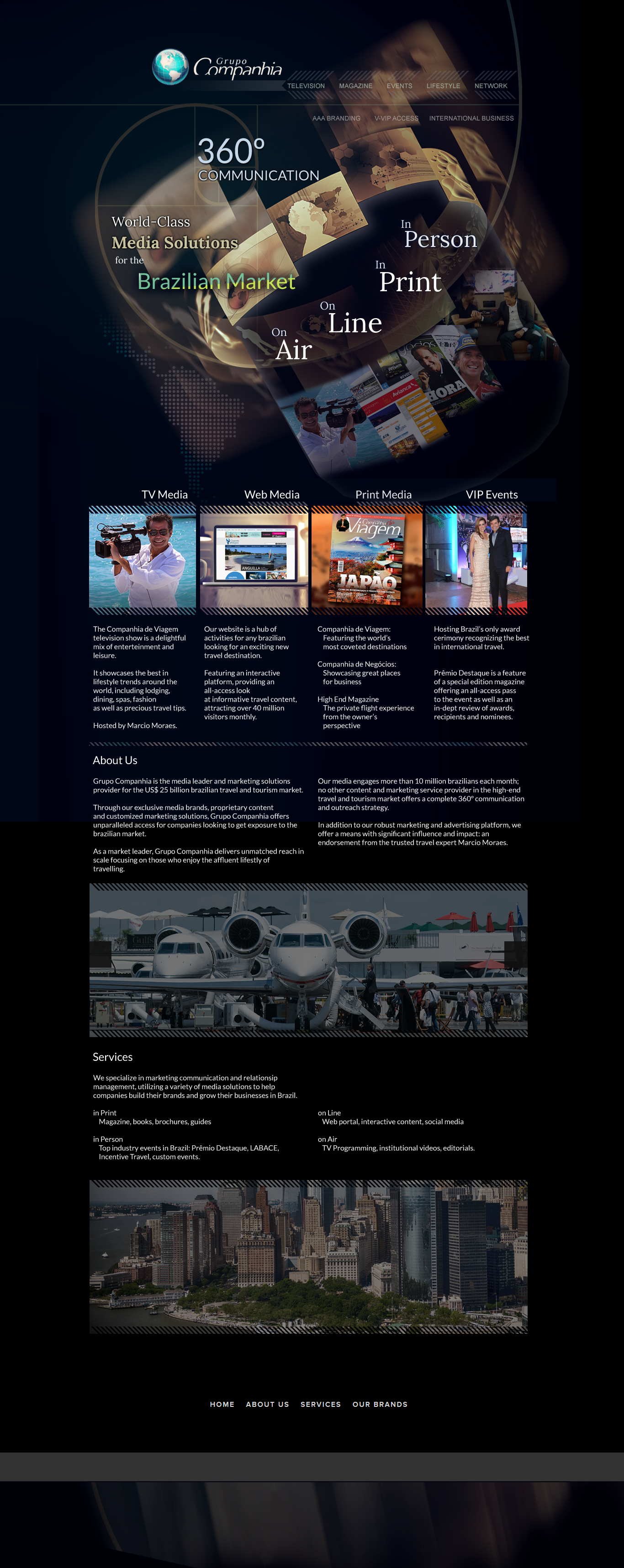 Grupo Companhia home page